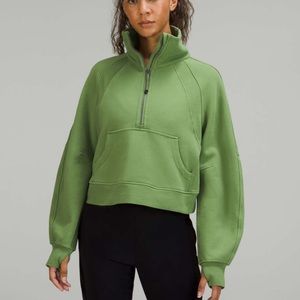 lululemon Scuba Oversized Funnel Neck Half Zip
